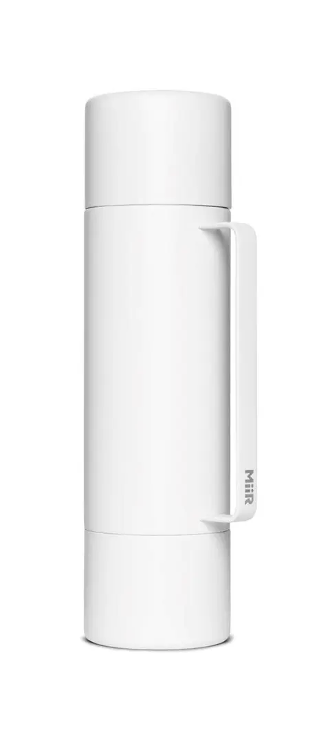MiiR Thermos With Two Cups Tomo 1L White