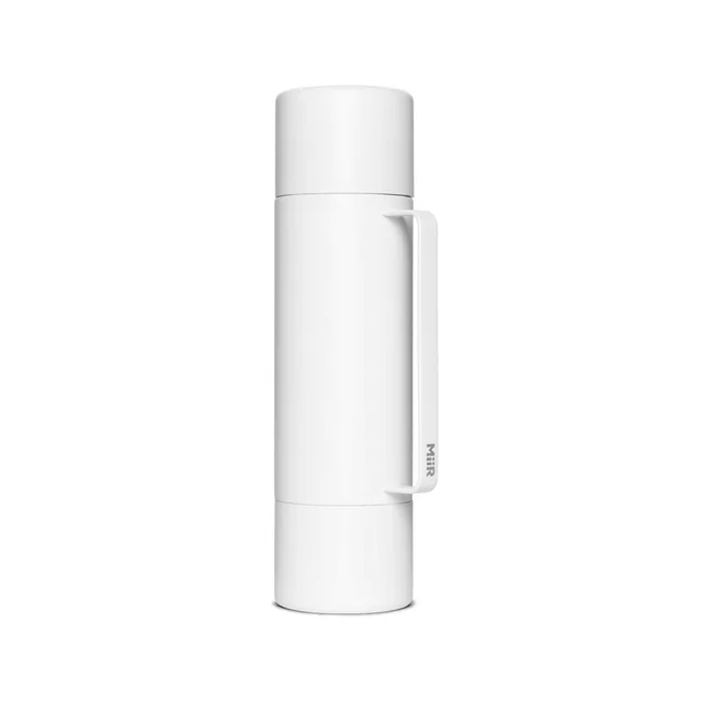 MiiR Thermos With Two Cups Tomo 1L White