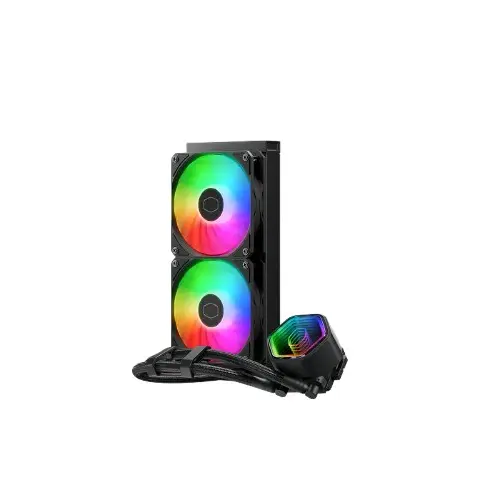Cooler Master MasterLiquid 240 Core II Processor Liquid cooling kit 4.72" (12 cm) Black