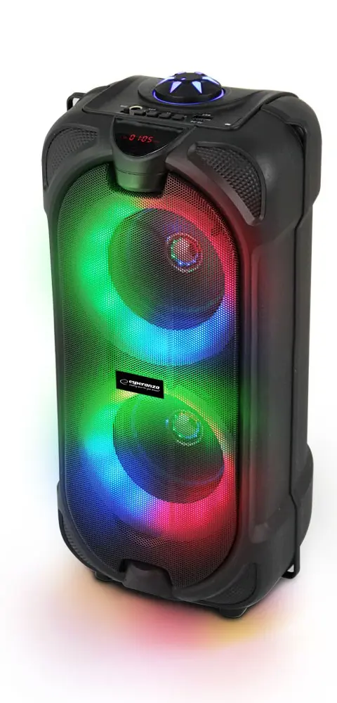 Esperanza EP157 BT FM LED RGB Speaker Black 10W