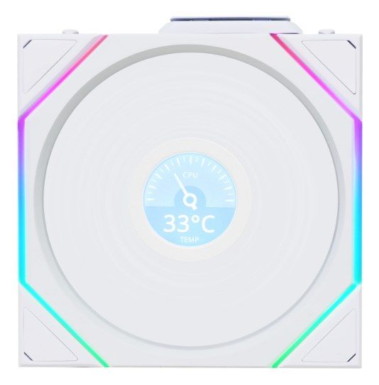 Mm Lian Li Uni Fan TL LCD Wireless 120 RGB White 120