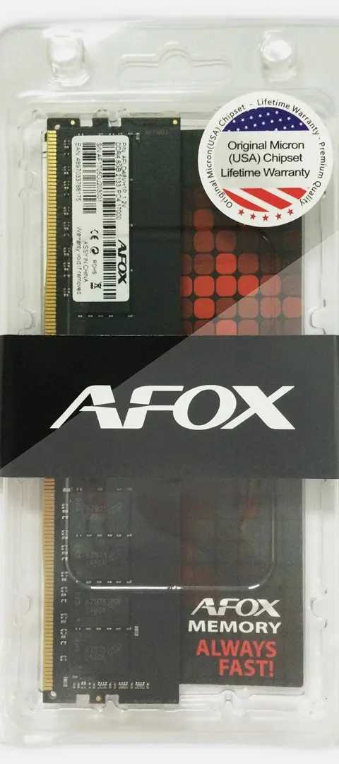 AFOX AFLD416FS1P memory module 16 GB 1 x 16 GB DDR4 288-pin DIMM