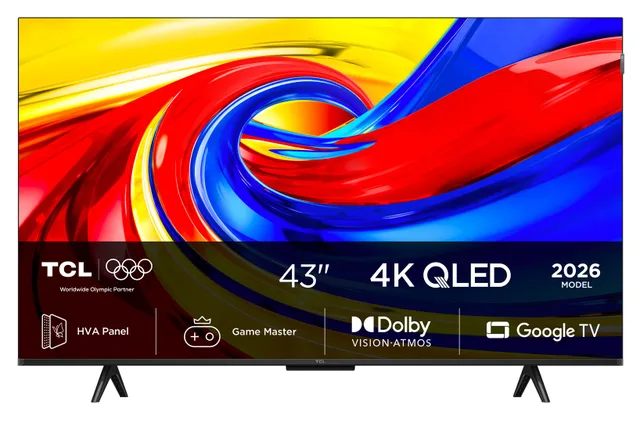 TCL P7L 43P7L TV 109.2 cm (43") 4K Ultra HD Smart TV Wi-Fi Black 400 cd/m²