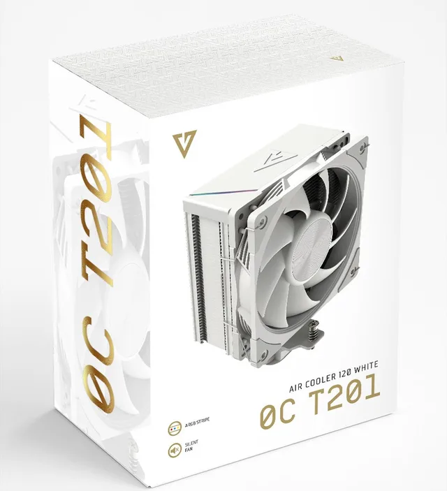 MODECOM Volcano 0C T201 Processor Air Cooler 12 Cm White