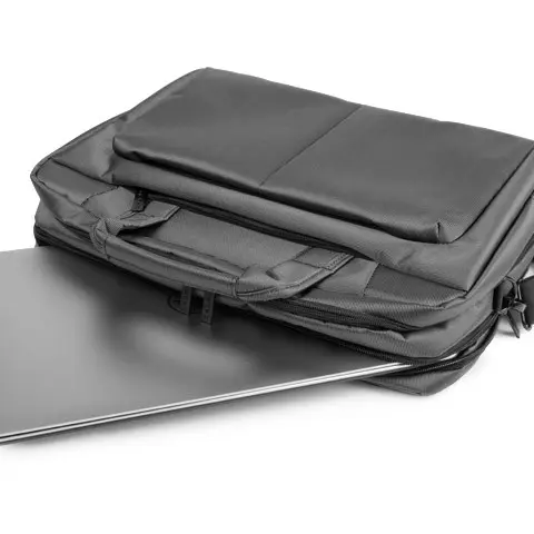 NATEC Gazelle 39.6 cm (15.6") Briefcase Grey