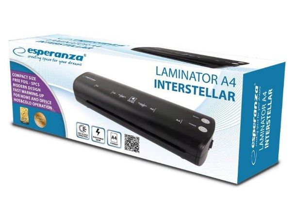 Esperanza EFL004 Laminator Black