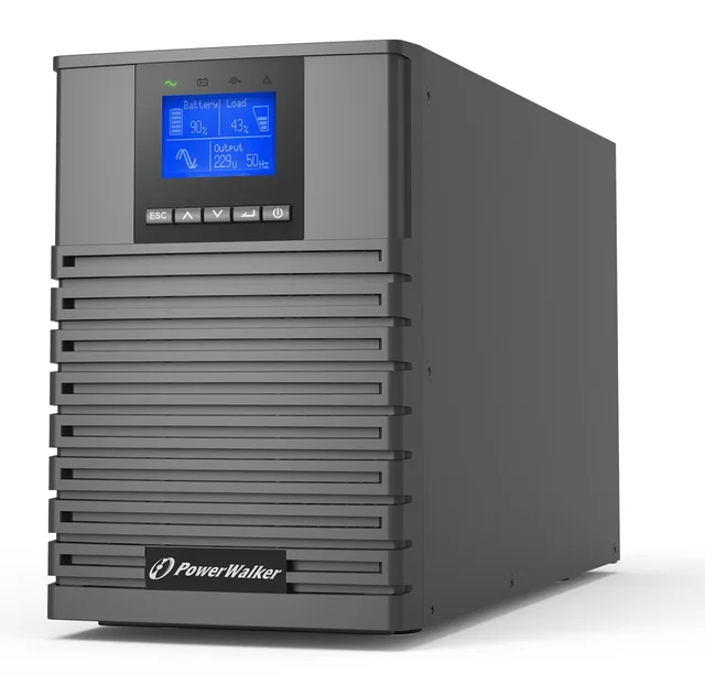 PowerWalker VFI 1500 ICT IoT uninterruptible power supply (UPS) Double-conversion (Online) 1.5 kVA 1500 W 4 AC outlet(s)