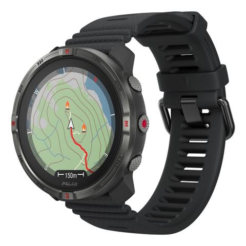 POLAR GRITX2 BLK S-L Sportuhr / Smartwatch Night Black