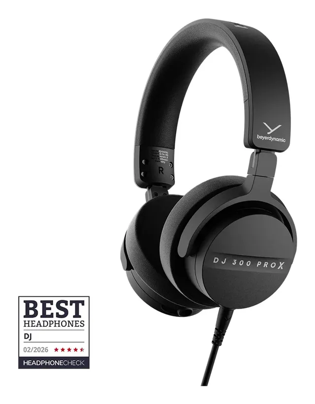 Beyerdynamic DJ 300 Pro X - Professional DJ Headphones With Two Sets Of Ear Pads
