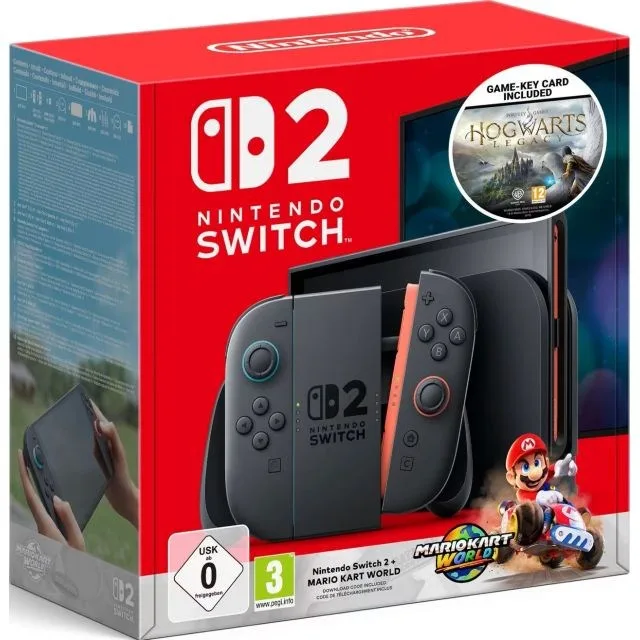 Nintendo Switch 2 + Mario+Hogwarts Legacy
