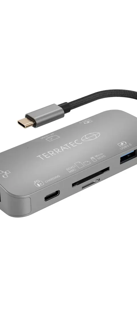 Terratec Connect C8 USB 2.0 Type-C Grey