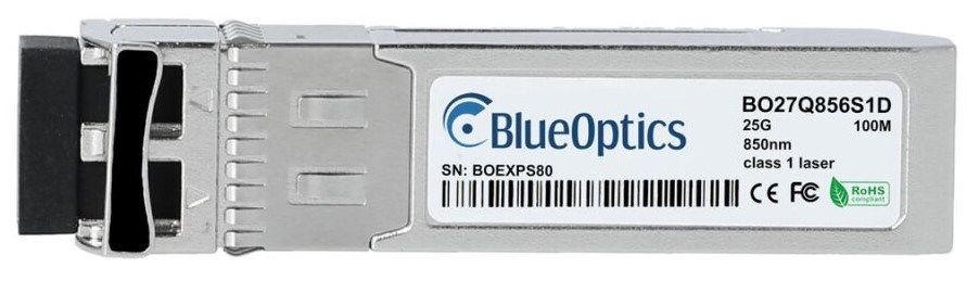 BlueOptics E25GSFP28SR-BO network transceiver module Fiber optic 250000 Mbit/s SFP28 850 nm