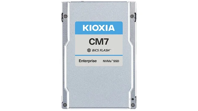Kioxia CM7-V 1.6 TB 2.5" PCI Express 5.0 NVMe BiCS FLASH TLC