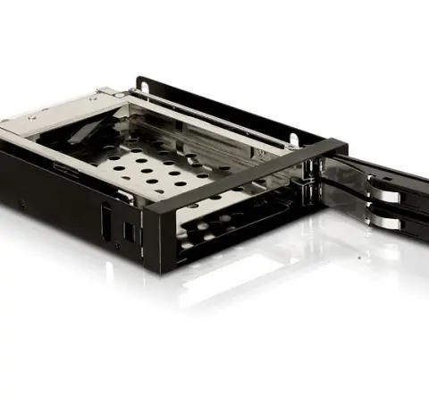 DeLOCK 3.5" Mobile Rack Black