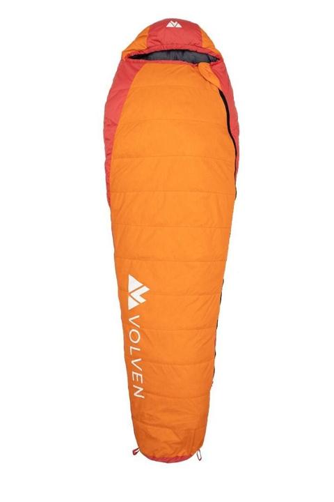 VOLVEN TRAVELLER Sleeping Bag Right - Orange
