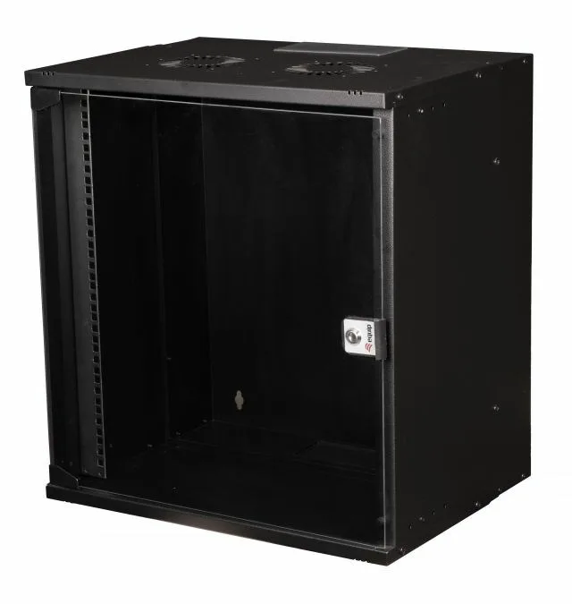 Equip 19" WandgehäUse GlastüR ECO 540x400mm 12U Black
