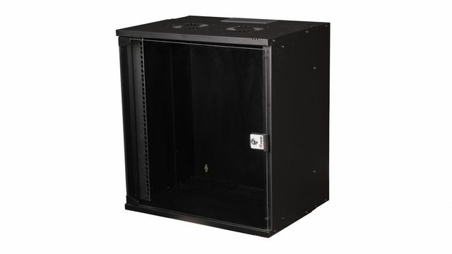 Equip 19" WandgehäUse GlastüR ECO 540x400mm 12U Black