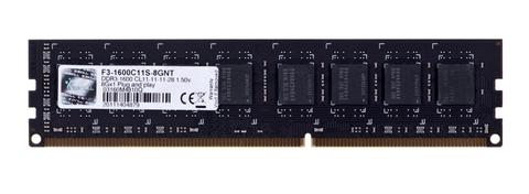 G.Skill Value F3-1600C11S-8GNT memory module 8 GB 1 x 8 GB DDR3 240-pin DIMM