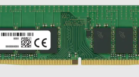 Micron MTA18ASF2G72AZ-3G2R1R memory module 16 GB 1 x 16 GB DDR4 288-pin DIMM ECC
