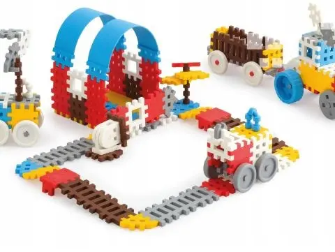 Marioinex Mini Waffle Building Blocks Set 1 140 Pieces