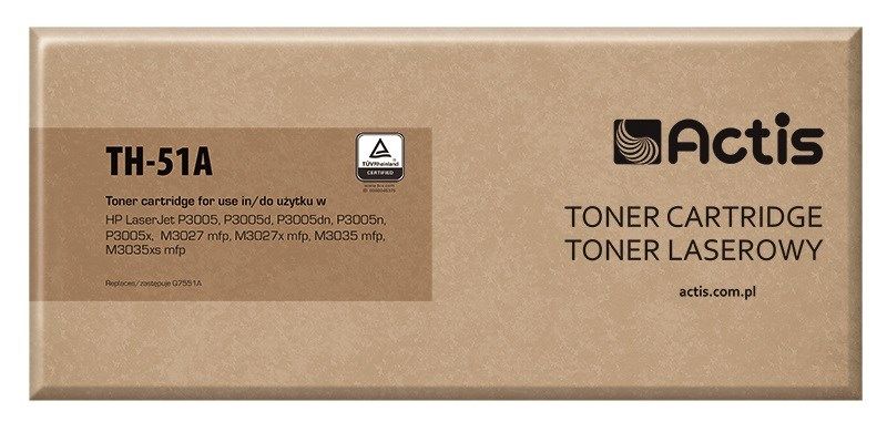 Actis TH-51A toner (replacement for HP 51A Q7551A; Standard; 6500 pages; black)