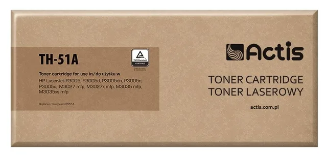 Actis TH-51A toner (replacement for HP 51A Q7551A; Standard; 6500 pages; black)