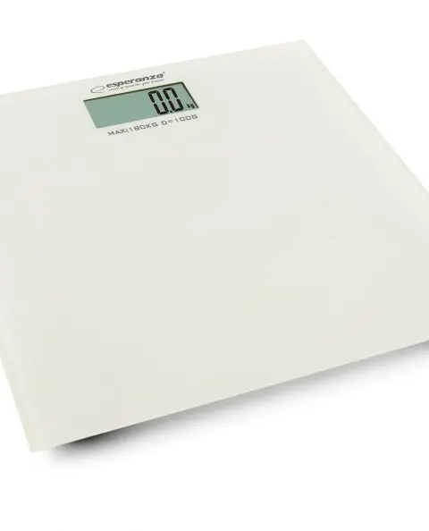 Esperanza EBS002W Personal Scale Electronic Personal Scale Rectangle White