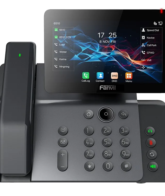 Fanvil V66 Pro, Premium IP Phone / SIP / POE / Gigabit / USB-Port / Bluetooth / Wi-Fi / BT Handset
