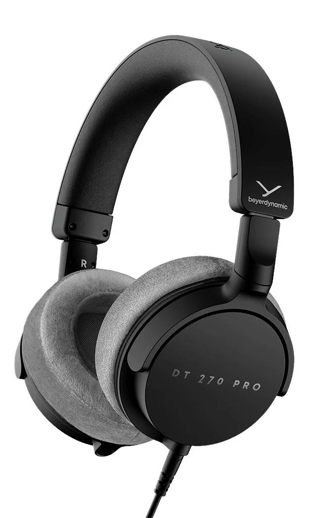 Beyerdynamic DT 270 PRO Kompakter, Ohrumschlieender Studiokopfhrer, Black