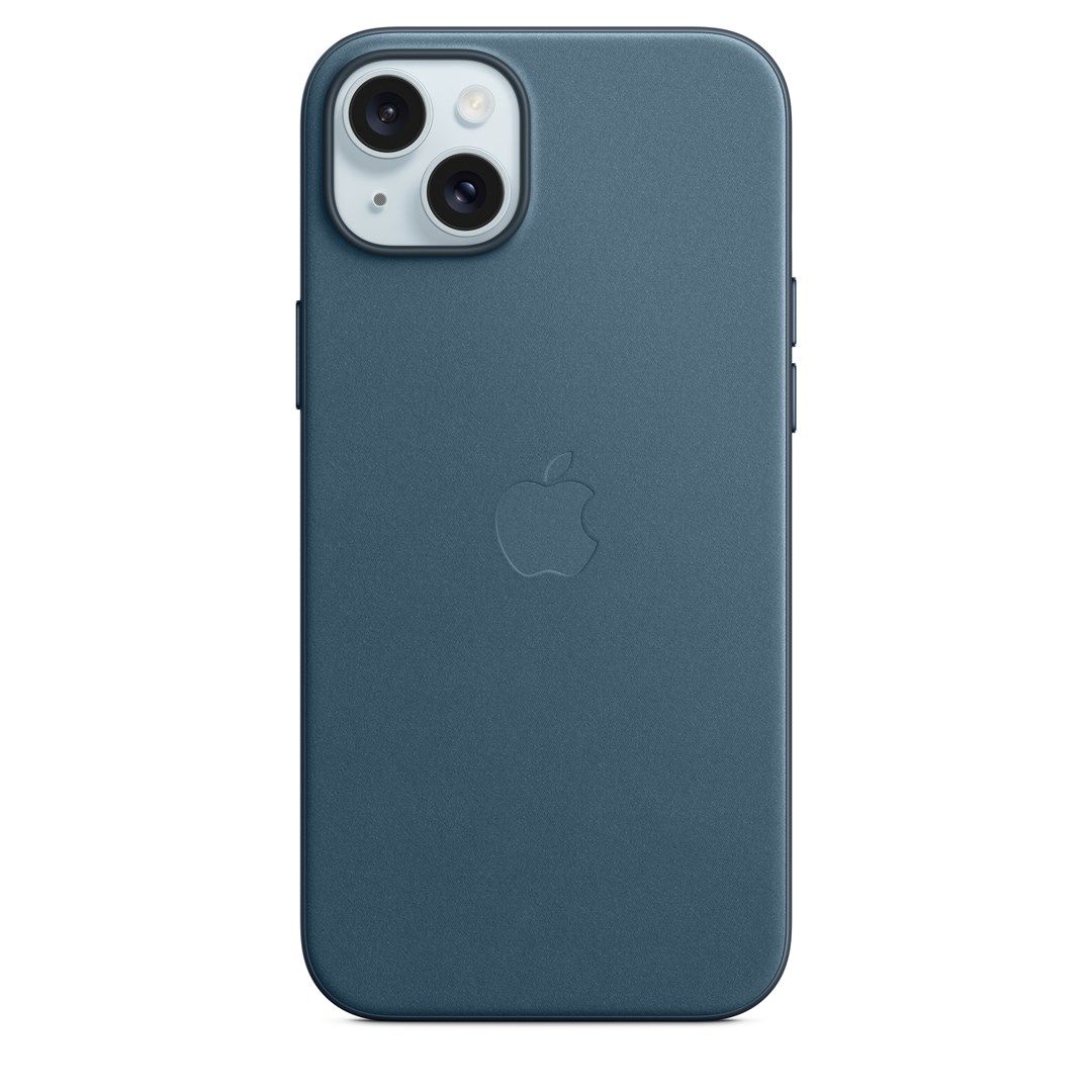 Apple IPhone 15 Plus FineWoven Case With MagSafe - Pacific Blue