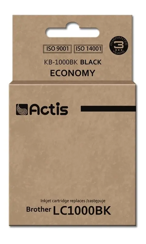 Actis KB-1000BK ink (replacement for Brother LC1000BK/LC970BK; Standard; 36 ml; black)