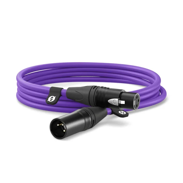 RØDE XLR3M-PU audio cable 3 m XLR Purple