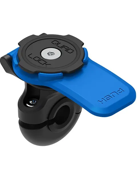 Quad Lock Mirror Mount Passive holder Mobile phone/Smartphone Black, Blue