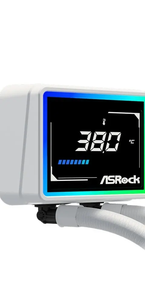 Asrock Challenger White 360 Digital Processor Liquid cooling kit 12 cm