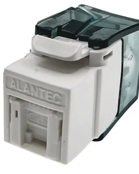 Alantec MB007-1 RJ45 Toolless UTP Cat.6A Keystone Module ALANTEC Plus - Enhanced Transmission Performance