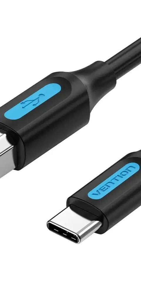Vention CQUBF USB cable USB 2.0 1 m USB C USB B 0.48 Gbit/s Black