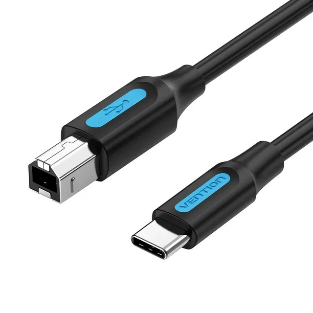 Vention CQUBF USB cable USB 2.0 1 m USB C USB B 0.48 Gbit/s Black