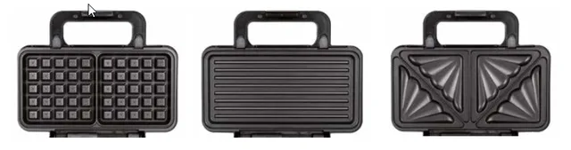 Toaster/Waffle Maker/Grill MPM MOP-43M
