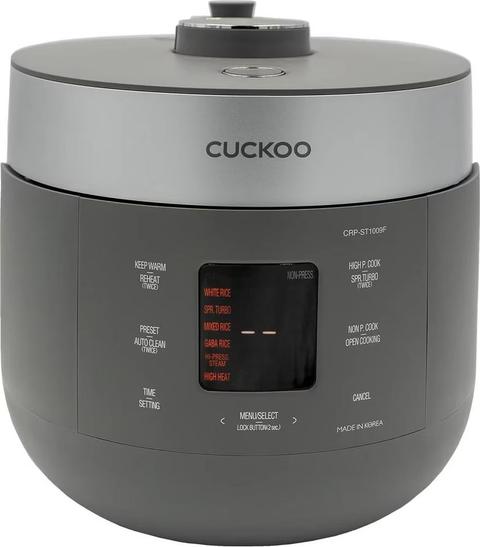 Cuckoo Reiskocher 1.80l CRP-ST1009F Twin Pressure Grey