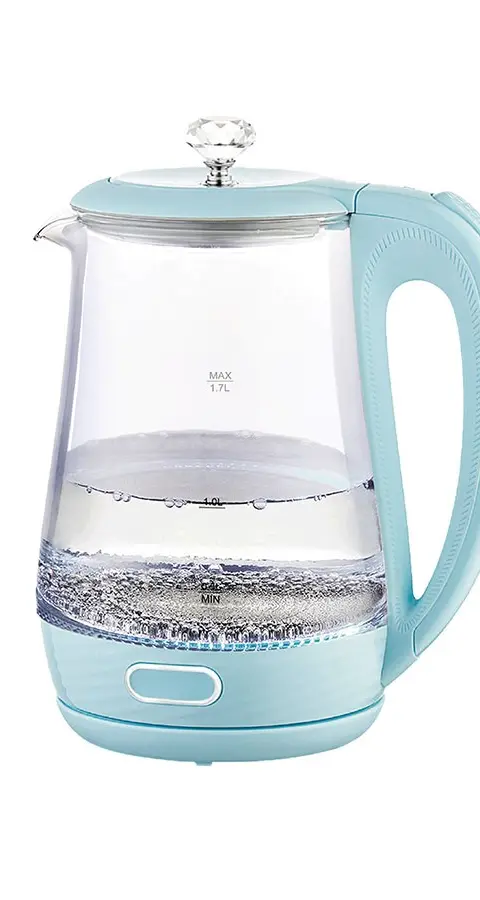 Maestro MR-052-BLUE Electric Glass Kettle Blue 1.7 L