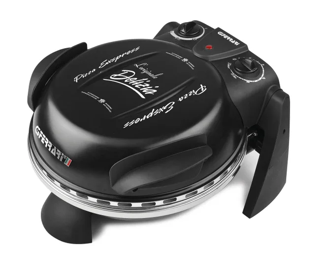 G3Ferrari Delizia Pizzaofen G1000610 (Schwarz, 1.200 Watt, Fr Pizza 31cm)