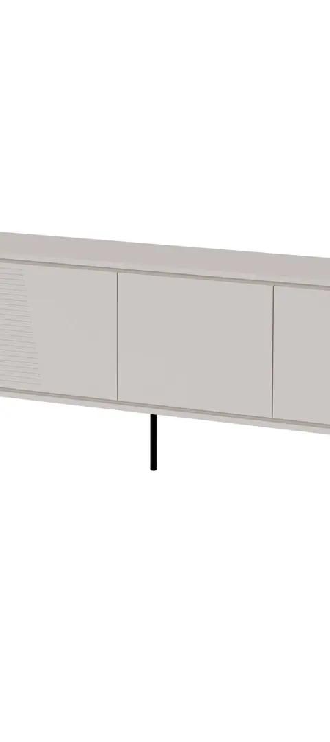 RTV Cabinet ABI 4D 200x38x62 Cashmere Matt