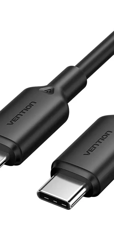 Vention LAKBF lightning cable 1 m Black