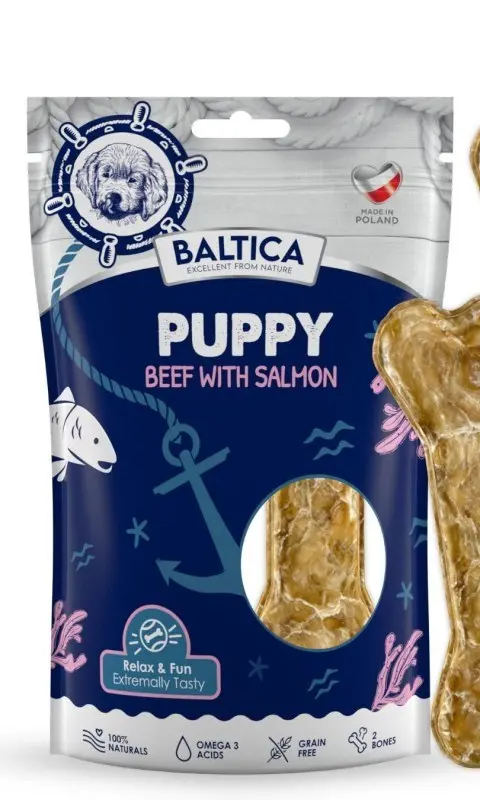 BALTICA Puppy Beef With Salmon - Dog Chew - 2