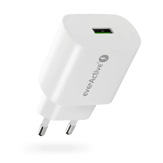 Charger 1x USB Quick Charge 3.0 18W white