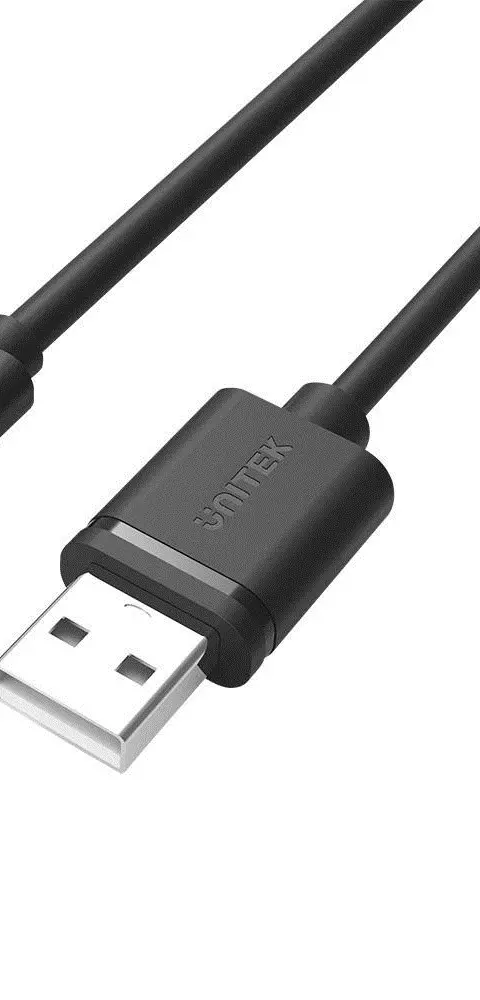 UNITEK Y-C451GBK USB cable USB 2.0 1 m USB A Micro-USB B Black