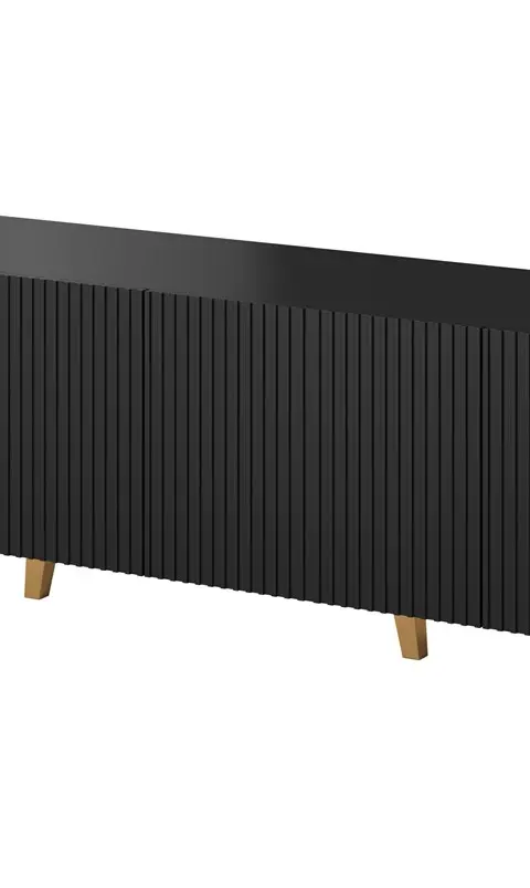 Cama RTV Cabinet PAFOS 200x42x52 Black Matt