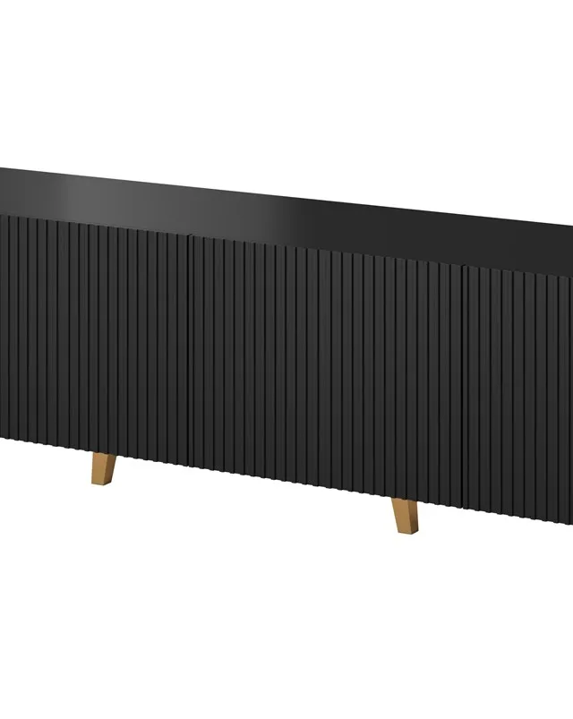 Cama RTV Cabinet PAFOS 200x42x52 Black Matt