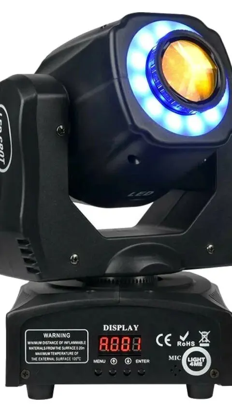 LIGHT4ME Mini Spot 60 Ring - LED Moving Head