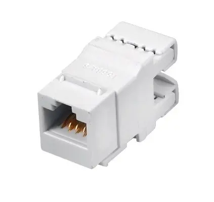 Q-LANTEC MKN-U6-1 Wire Connector RJ45 UTP Category 6 Unshielded White